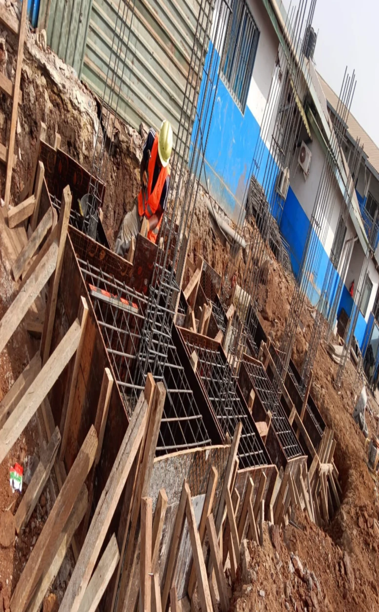 Cold storage facility construction