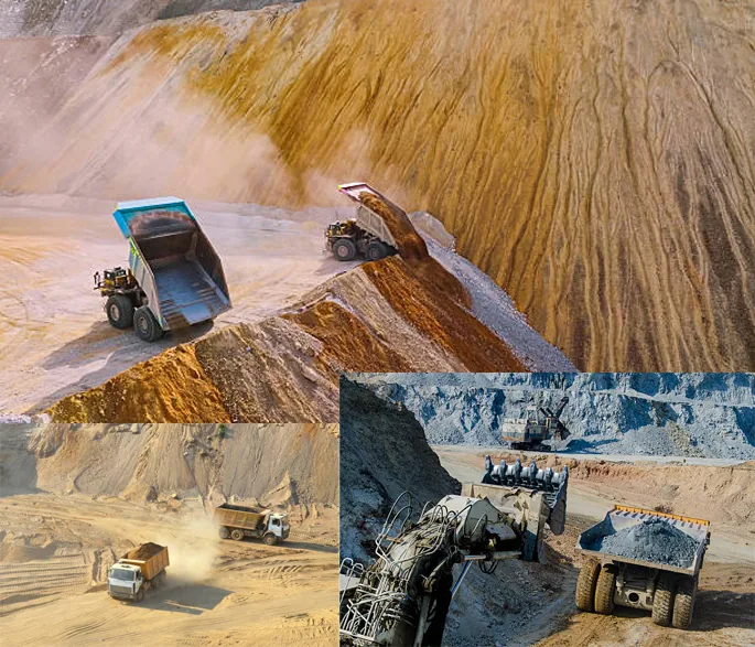 Sarveksha mining and haulage operations