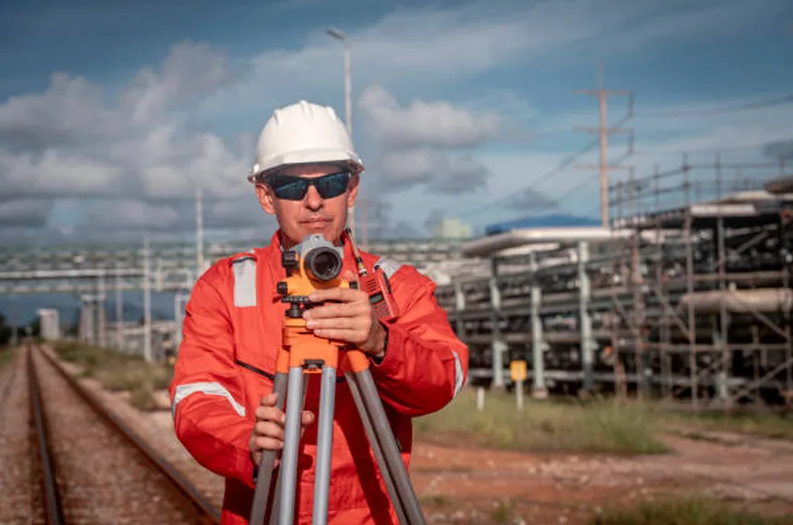 Surveyor with total station